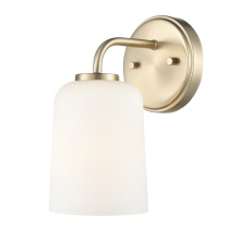 Millennium 214201-MG - Laphia 5" Wide 1-Light Vanity - Modern Gold