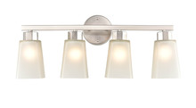 Millennium 4274-BN - Coley 4-Light Vanity Brushed Nickel