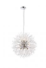 Elegant 3507D24C - Solace 12 Lights Chrome Pendant