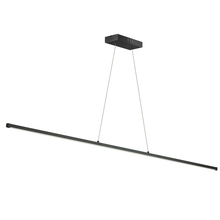 Dainolite ARY-4830LEDHP-MB - 30W LED Horizontal Pendant, Matte Black with White Acrylic Diffuser