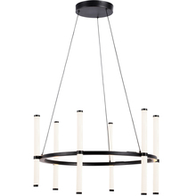 Dainolite CVT-2436C-MB - 36W Chandelier, MB w/ WH Acrylic Diffuser