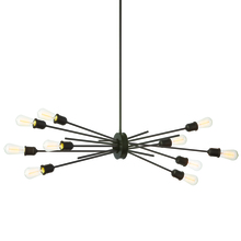 Dainolite NEB-3910HP-ES - 10LT Horizontal Pendant, Espresso Finish