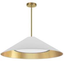 Dainolite PAD-2630P-AGB-692 - 30W Pendant, AGB w/ Fabric Shade