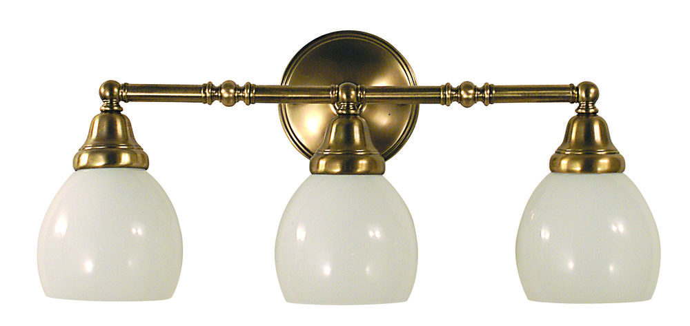 3-Light Polished Silver Sheraton Sconce