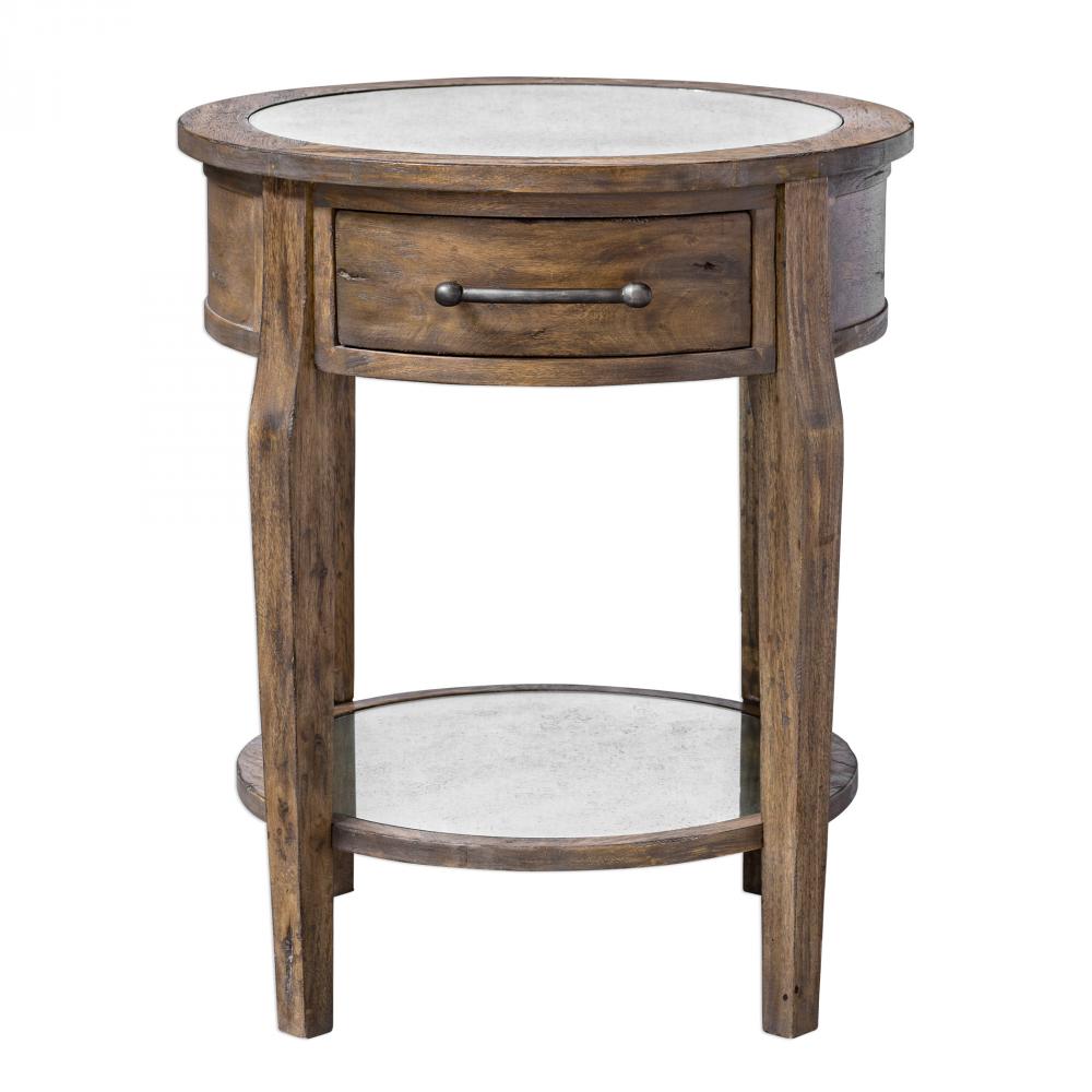 Raelynn Wood Lamp Table