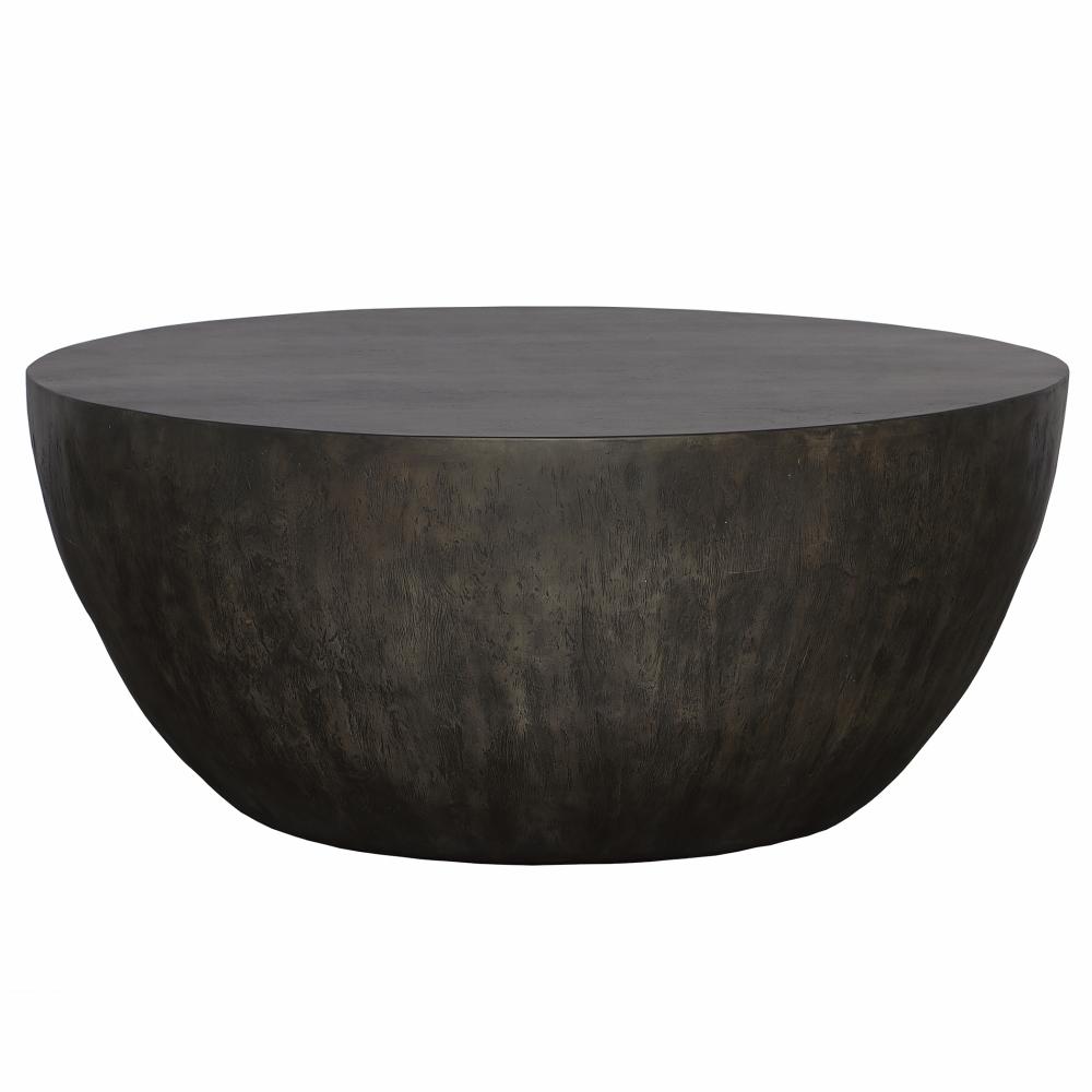 Lark Round Wood Coffee Table