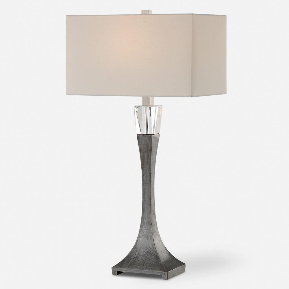 Uttermost Edison Tapered Iron Table Lamp