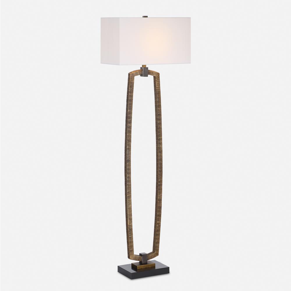 Uttermost Relic Gold Floor Lamp