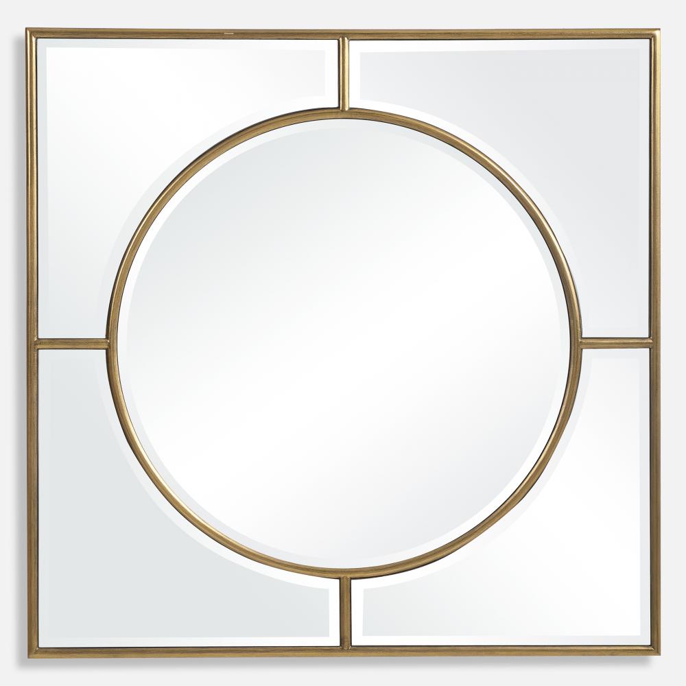 Uttermost Stanford Gold Square Mirror