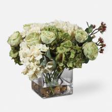 Uttermost 60155 - Cecily Hydrangea Bouquet