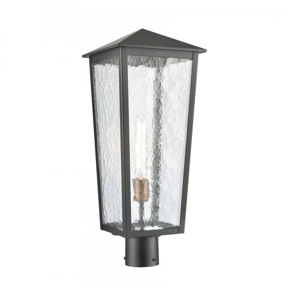 Marquis 22.5'' High 1-Light Outdoor Post Light - Matte Black