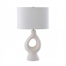 ELK Home H0809-11886-LED - Fenimore 27'' High 1-Light Table Lamp - White - Includes LED Bulb